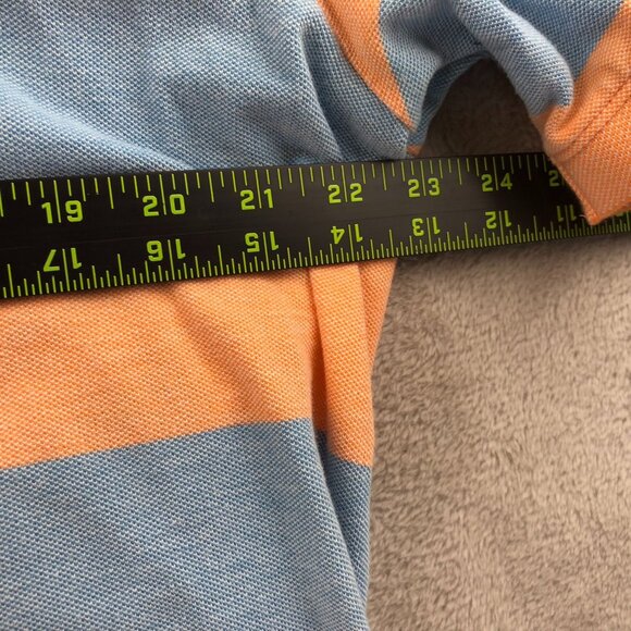 2 Nautica Mens Polo Shirt Large Short Sleeve Colorful Striped Casual Classic - Picture 8 of 16